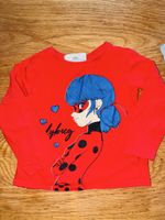 Miraculous Ladybug Gr. 110 Shirt Langarm ZAG Rot 🐞✨