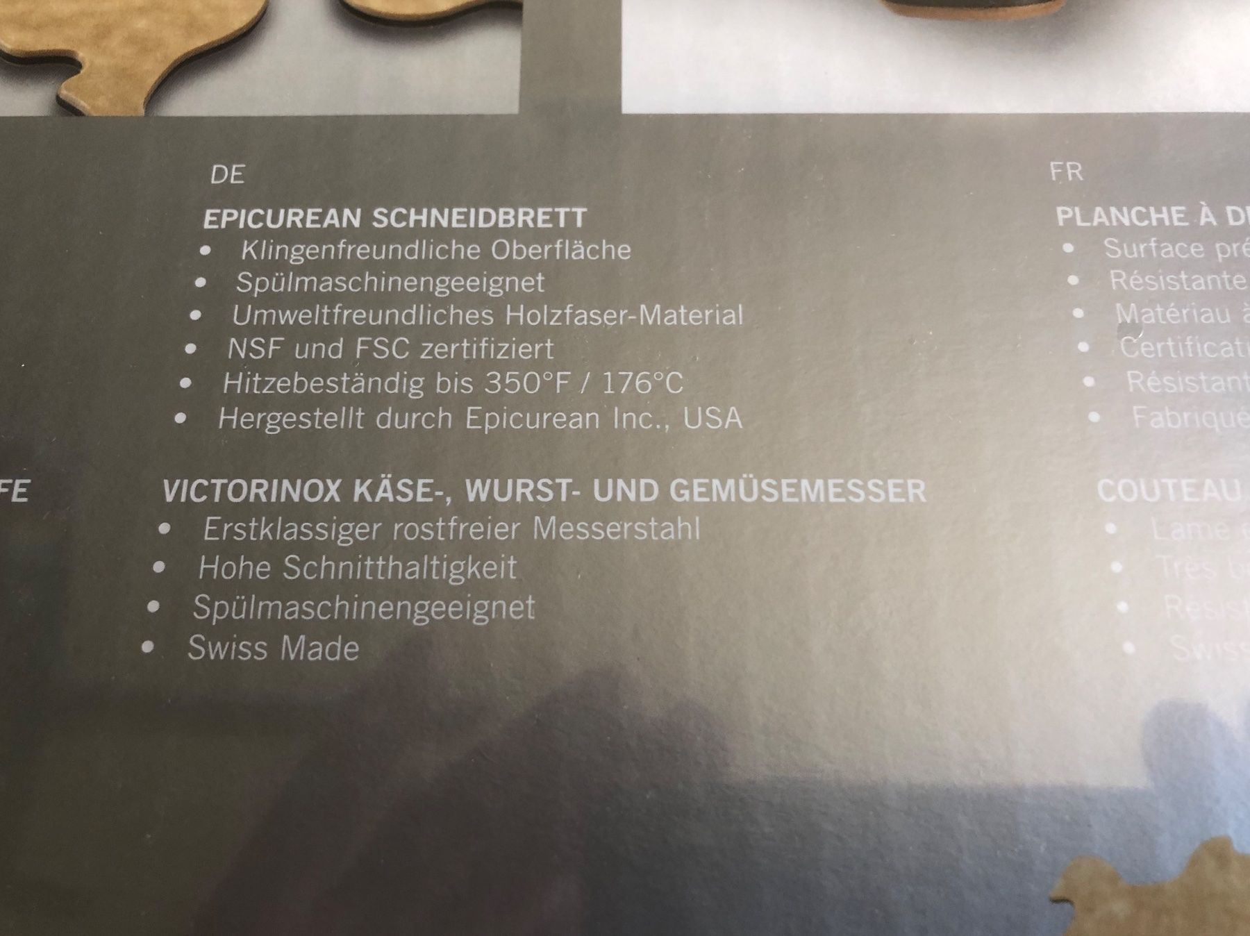 Wände & Decken: Victorinox planche à couper neuve avec couteau – Neu und originalverpackt aus Colombier NE von dim1234 3