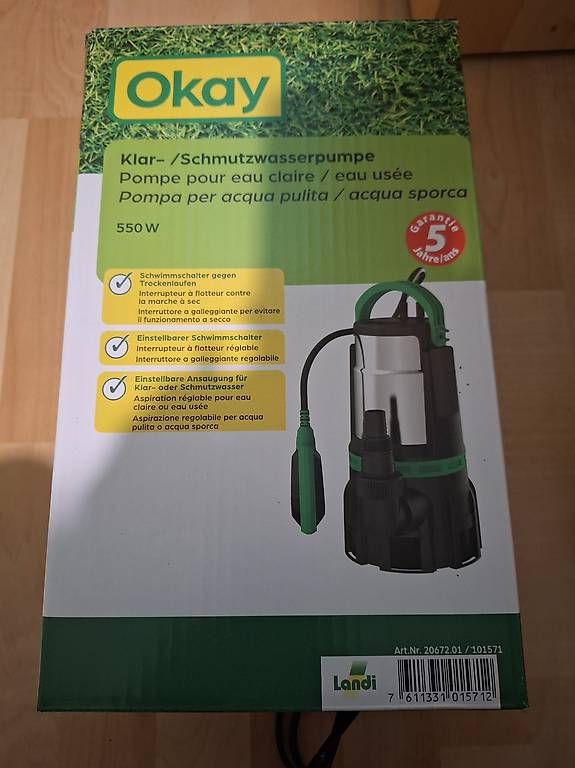 Pumpen & Teile: Pompe à eau – Gebraucht aus Bevaix von pasc28 1