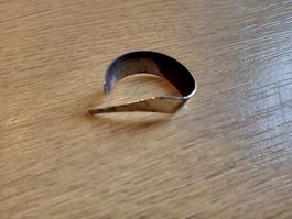Plektrum Metall Fingerring für Zither gebraucht