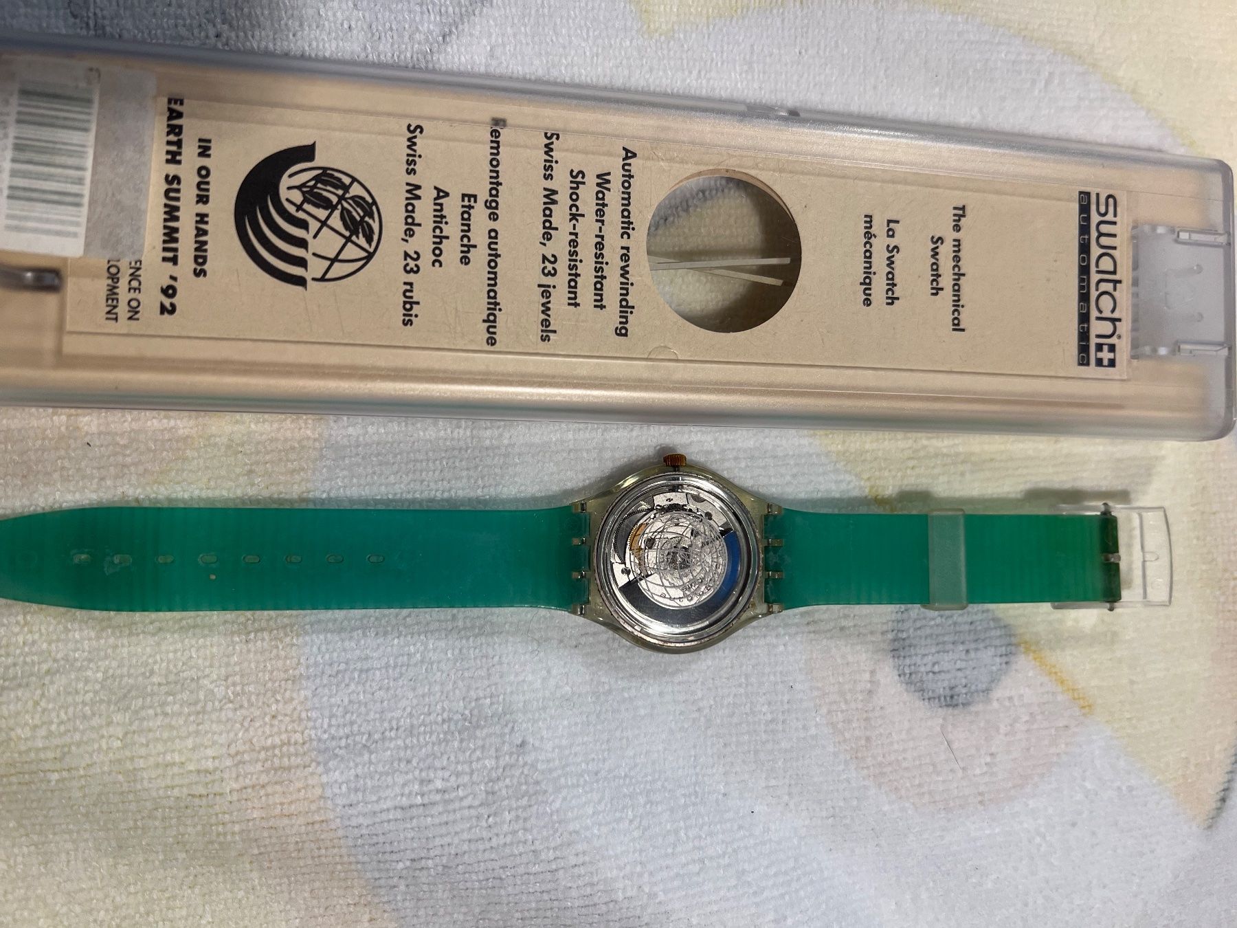Swatch Uhren: Montre Swatch automatique Earth Summit – Neu (gemäss Beschreibung) aus Sergey von Mascotte00 1