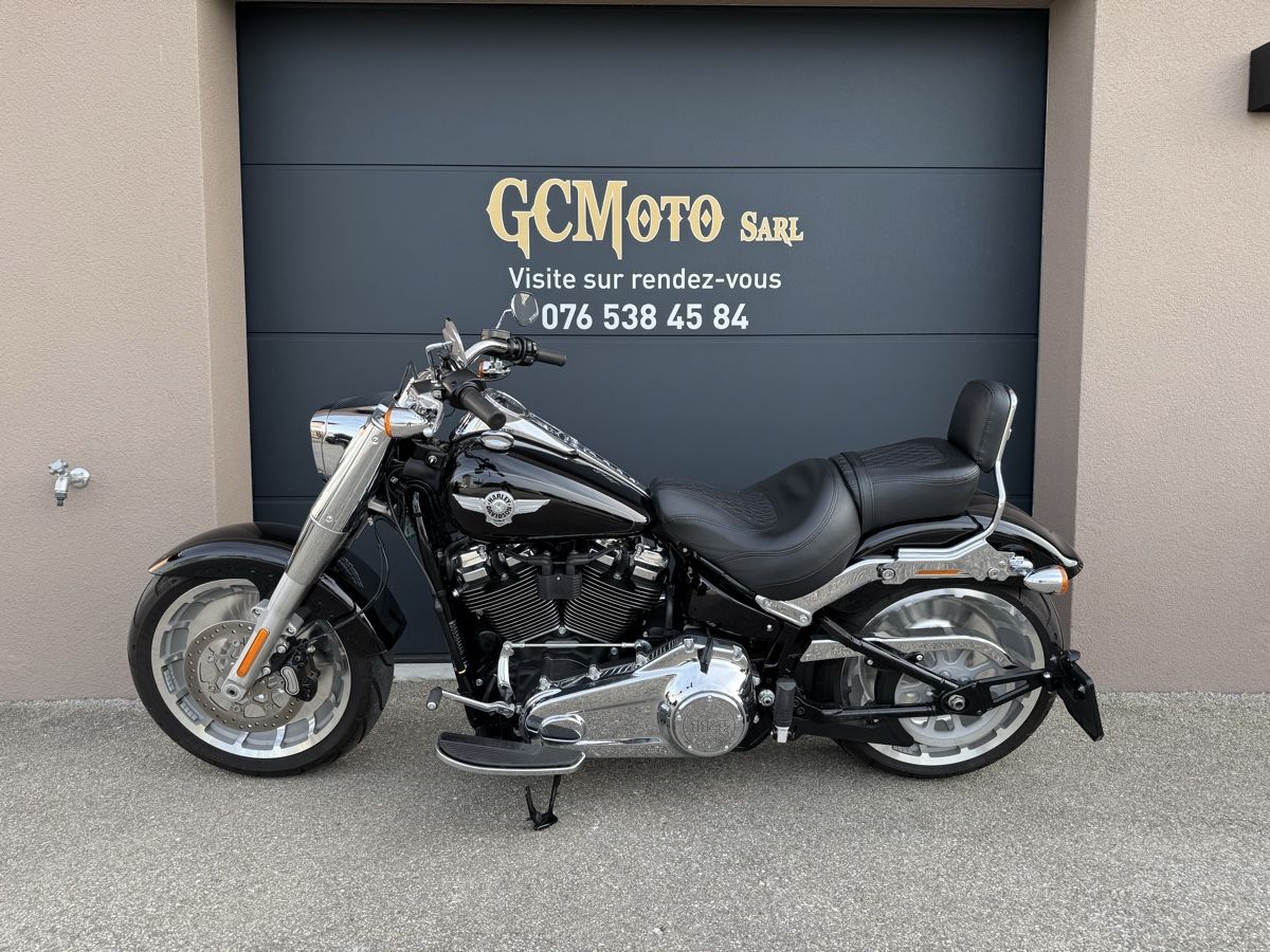 Harley-Davidson Chopper: Harley Davidson Fat Boy 114 Softail LEASING POSSIBLE – Usato da Echallens venduto da HD90 3