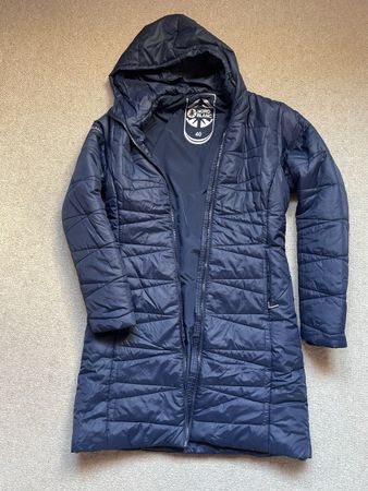 Damen Mantel Nordblanc dunkelblau Grösse 40 gesteppt