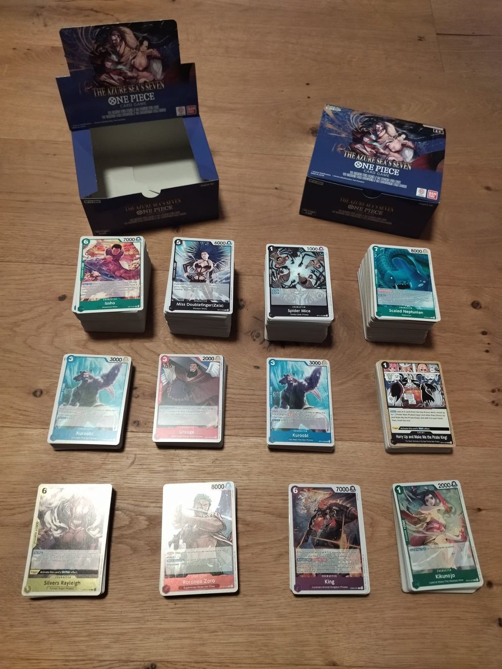 Bandai Carte collezionabili: One Piece 14 EN Bulk ~800 Karten – Nuovo (secondo la descrizione) da Ins venduto da phil_sinn