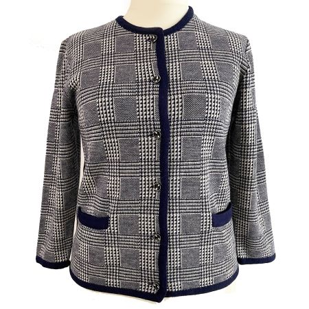 Jacke Jerseyjacke Gr. 46 Prince-de-Galle  VINTAGE 1970s