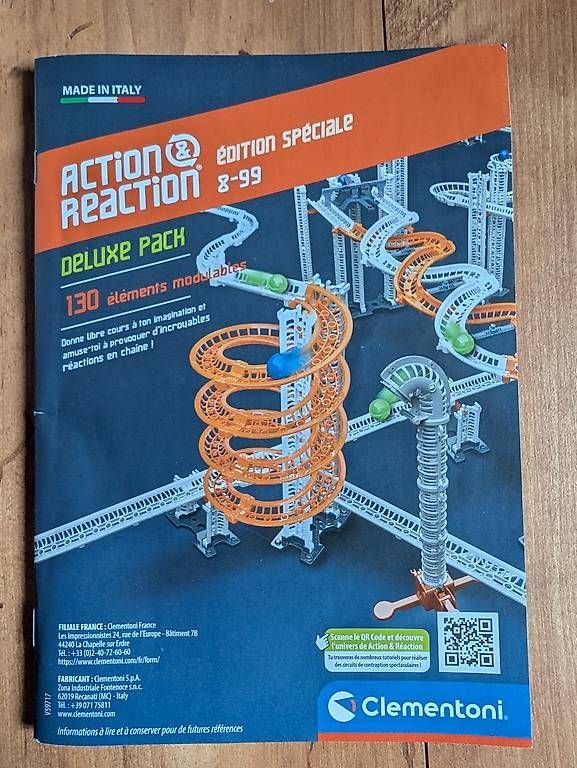 Giochi: Circuit de bille Clementoni Action & Reaction Deluxe Pack – Usato da Marly venduto da schallerja