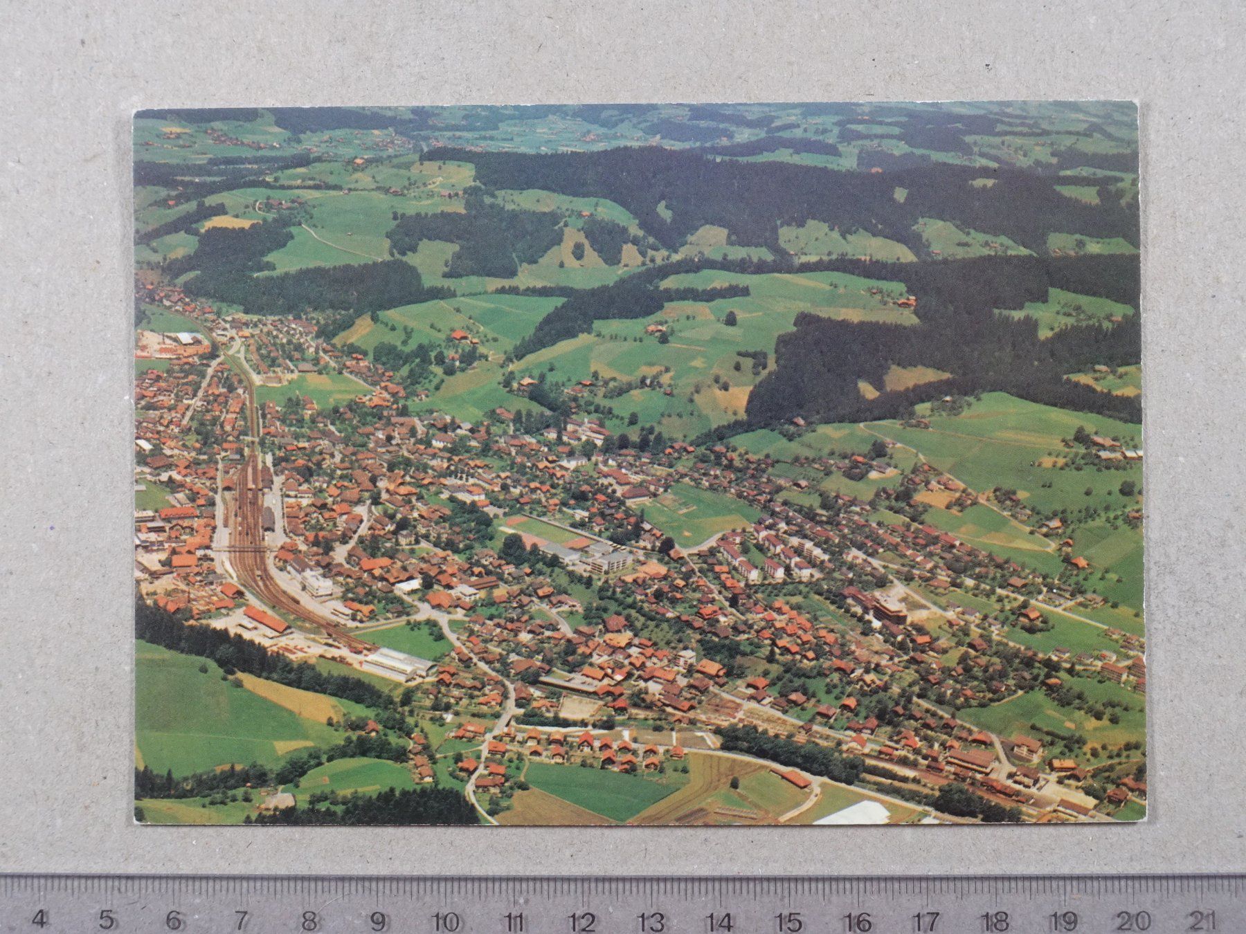 Cartoline postali: Langnau im Emmental – Usato da Lenzburg venduto da fh1