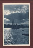 LAC LEMAN - Crépuscule - Barque