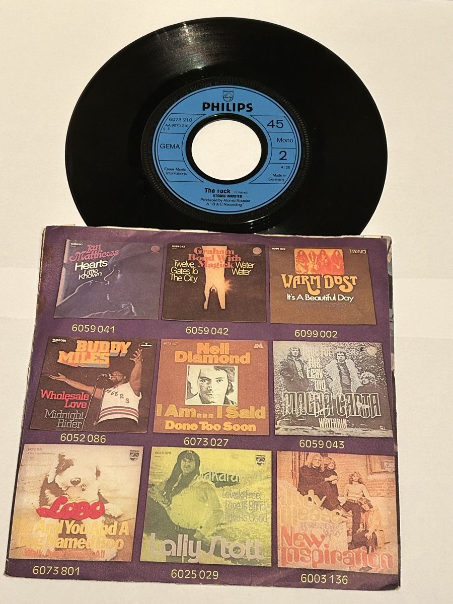 Vinyles: Atomic Rooster. 1971. Devils Answer – D'occasion à Faulensee par Mizuno06 1