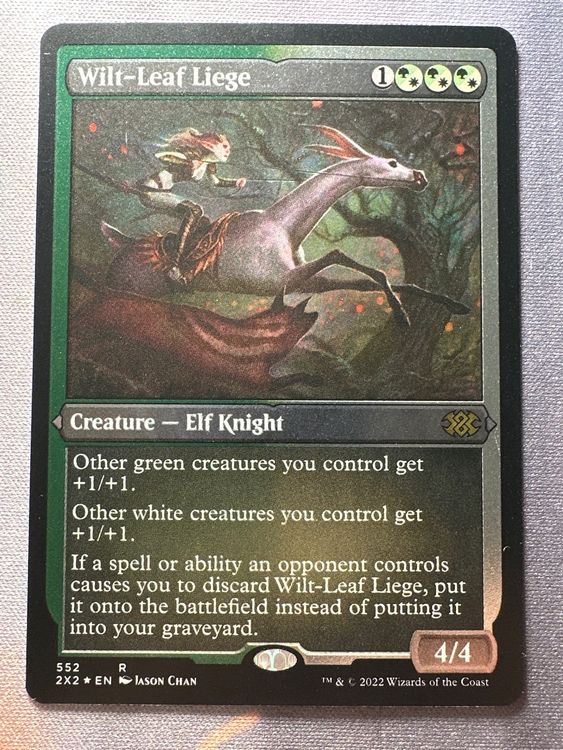 WiltLeaf Liege ETCHED FOIL Variant 552 Double Masters 2022 Kaufen