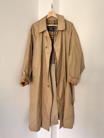 Burberrys Trenchcoat beige Baumwolle Grösse XL