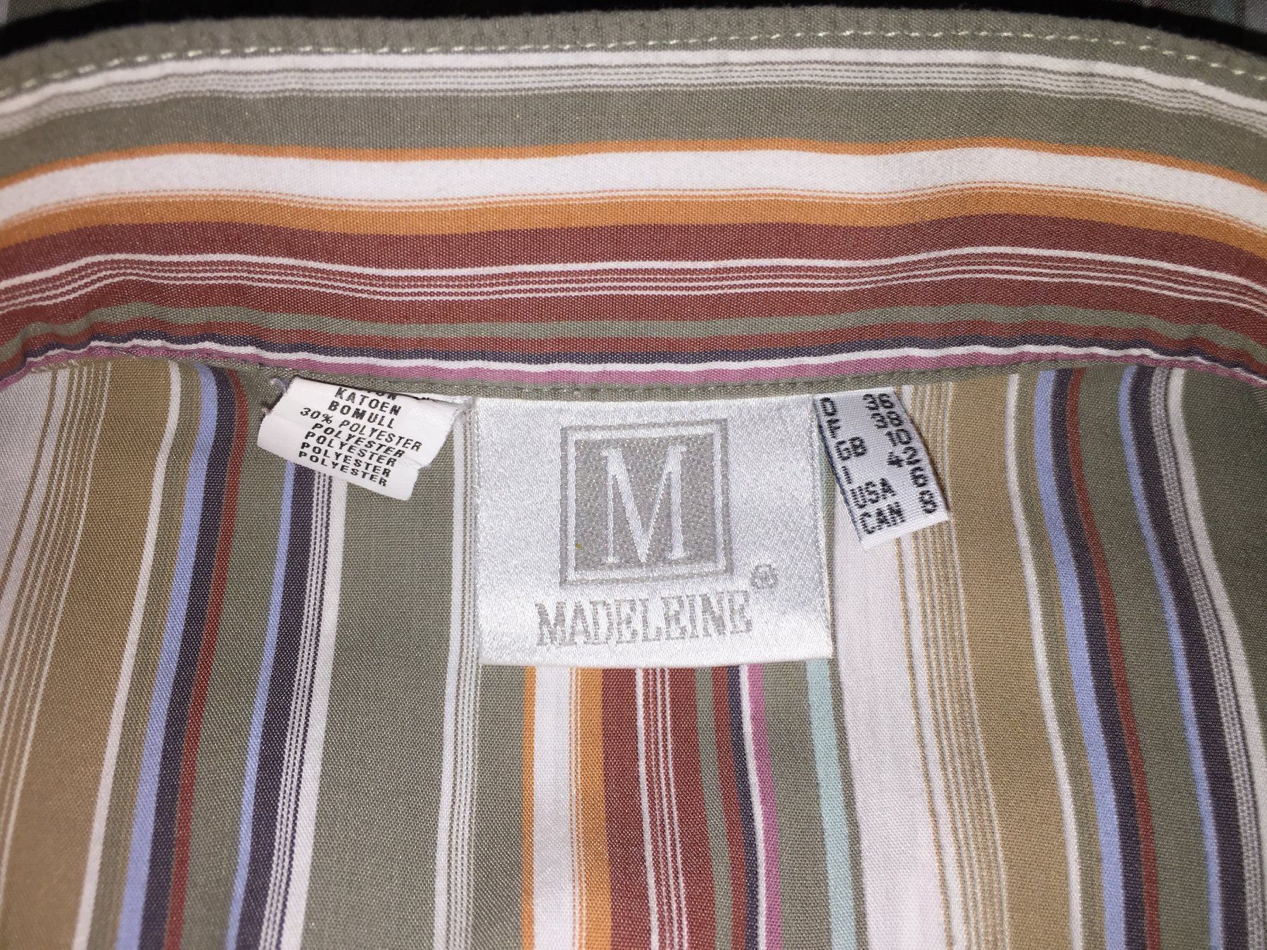 Madeleine Blusen: Chemisier / Bluse MADELEINE    Taille/Grosse  36 – Gebraucht aus Cossonay-ville von Super-Price-Quality 8