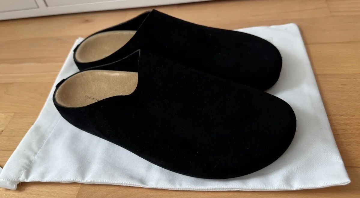 The Row Scarpe da uomo: The Row Mules/Clogs/Splippers, Gr. 44, schwarz – Nuovo (secondo la descrizione) da Triesen venduto da atos87 2
