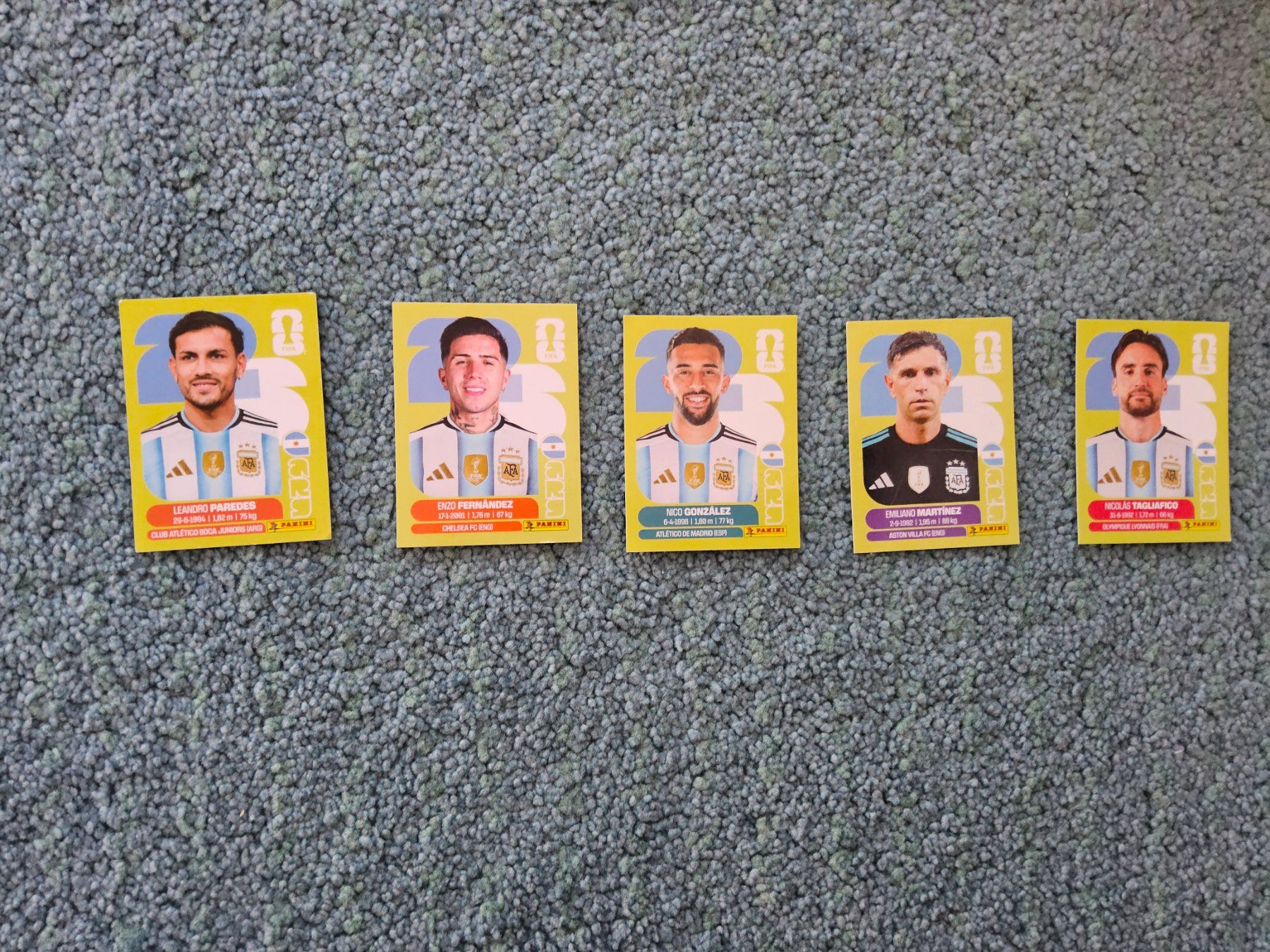 Panini Sammelbilder & Trading cards: Panini 2026 ARG 2/6/8/12/16 – Neu (gemäss Beschreibung) aus Freudwil von freny24