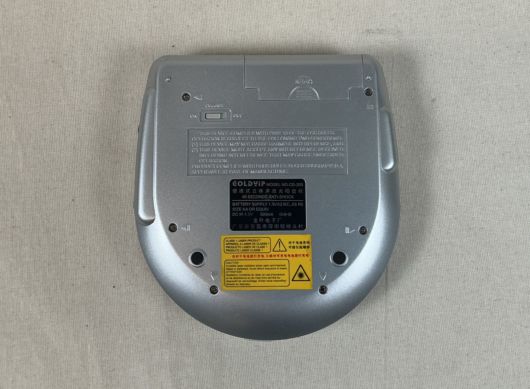 Lecteur media portable: GOLDYIP Portabel CD Player – D'occasion à Richterswil par Restwert_Richterswil 5