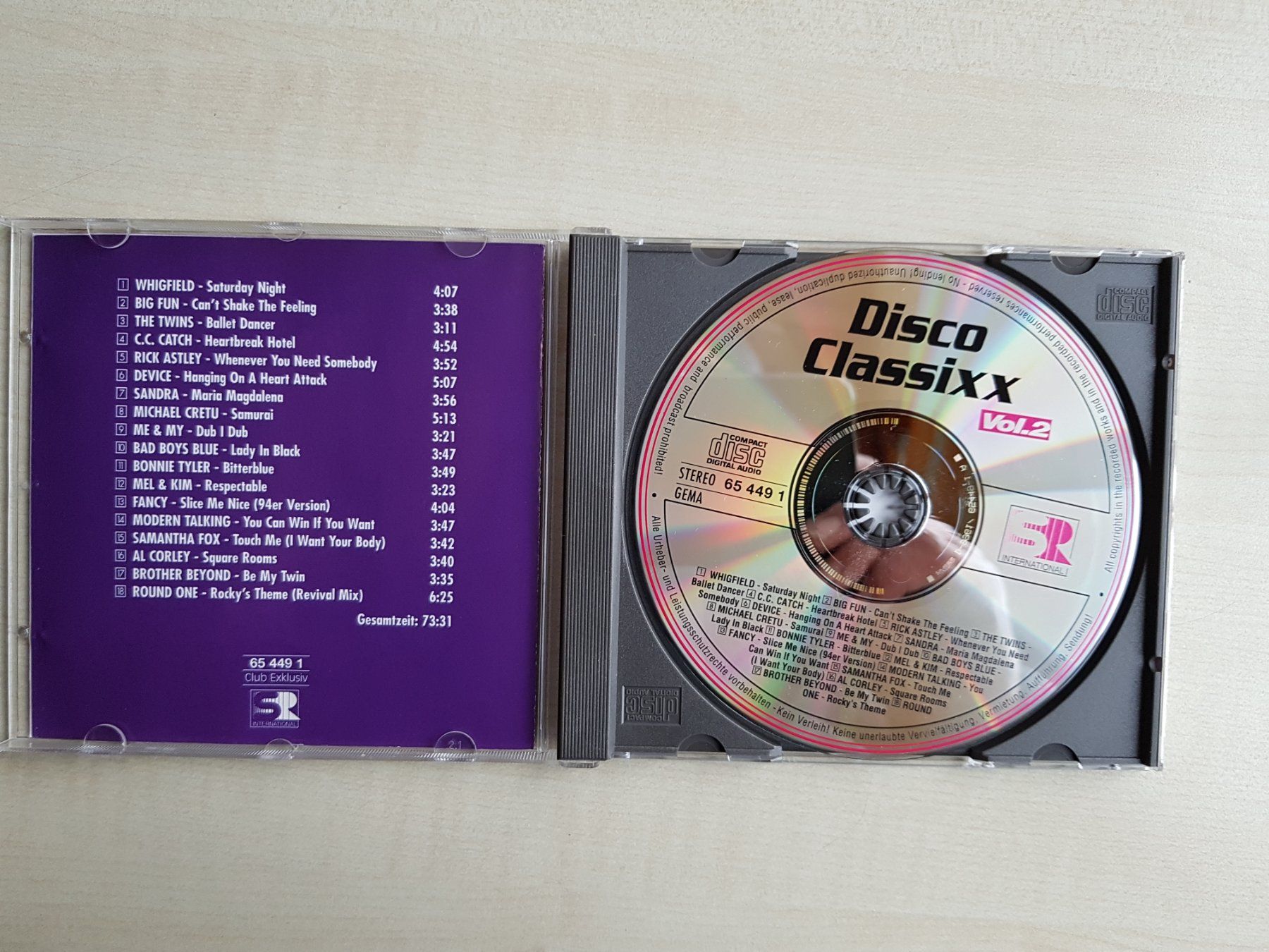 CDs: Disco Classixx Vol.2 (616) – D'occasion à Reutigen par DONDON55 3