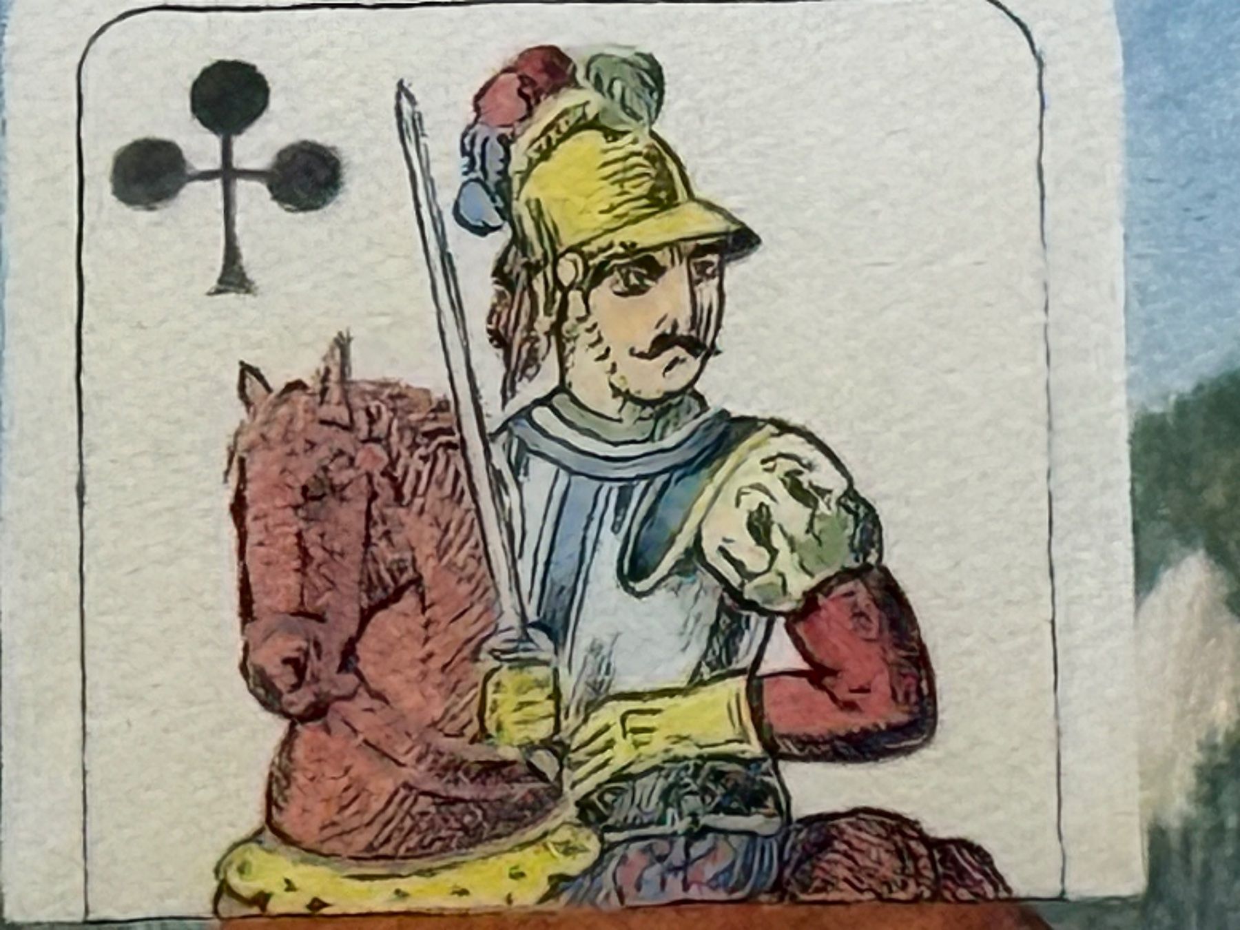 Tableaux: Karten Spähtrupp Aquarell signiert – D'occasion à Bern par Jwpm66 2