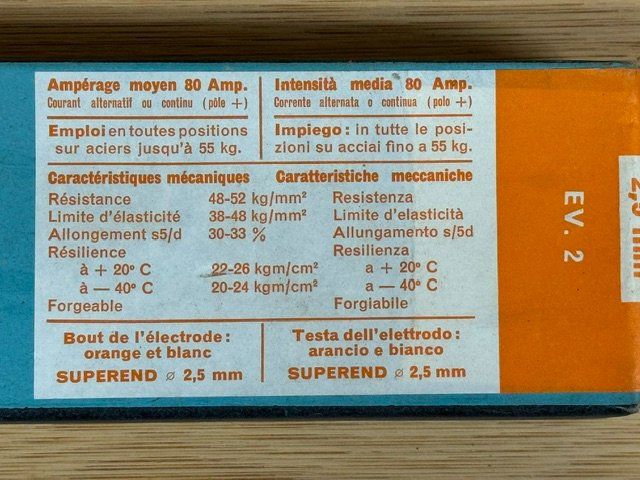 Tutti gli attrezzi: Schweisselektroden 2.5 mm, ARCOS, 80 A – Nuovo e nell'imballaggio originale da Liebefeld venduto da 3-2-1-mein 1