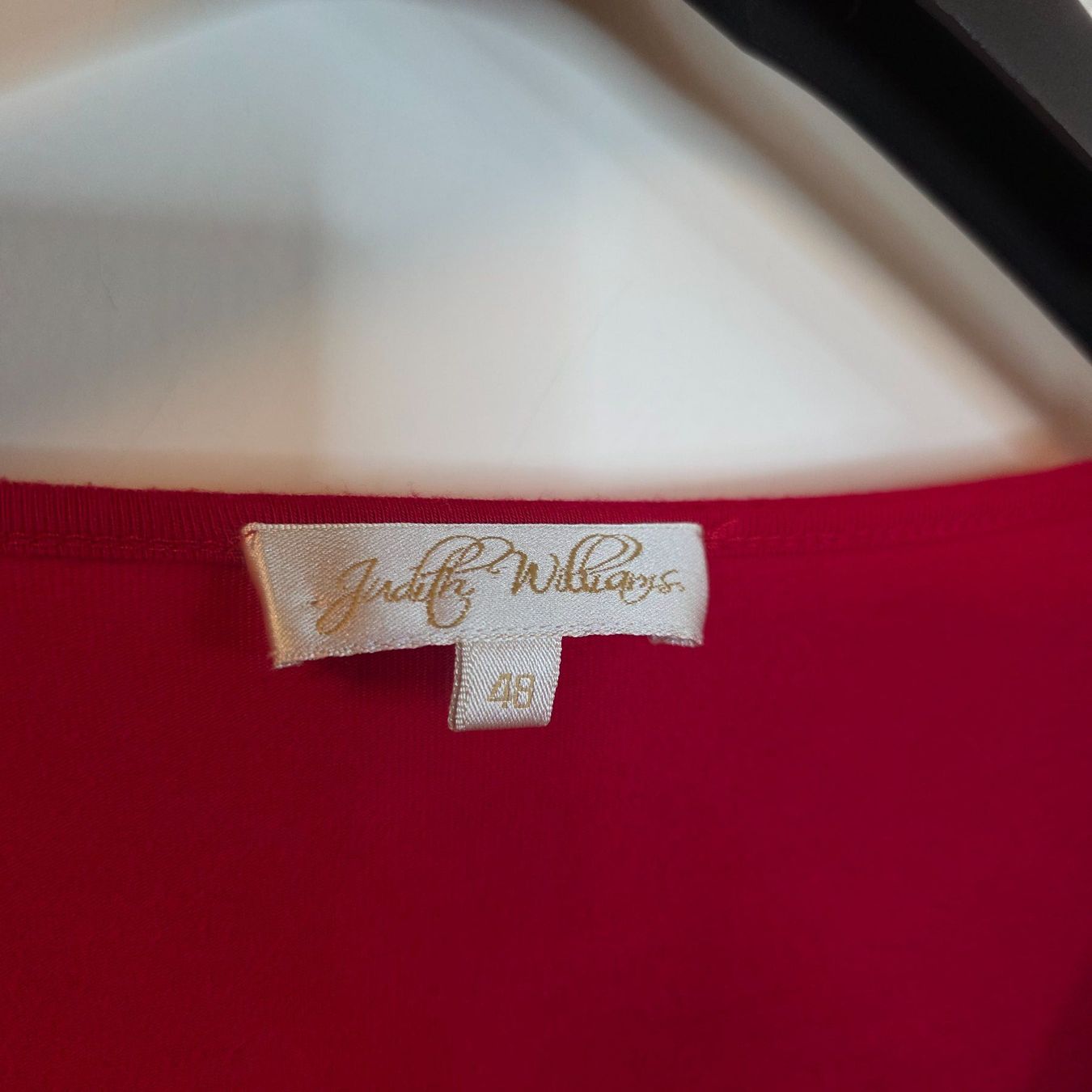 Camicette: Rote Bluse mit Strass Judith Williams Gr.48 – Usato da Wald ZH venduto da CapLux 6