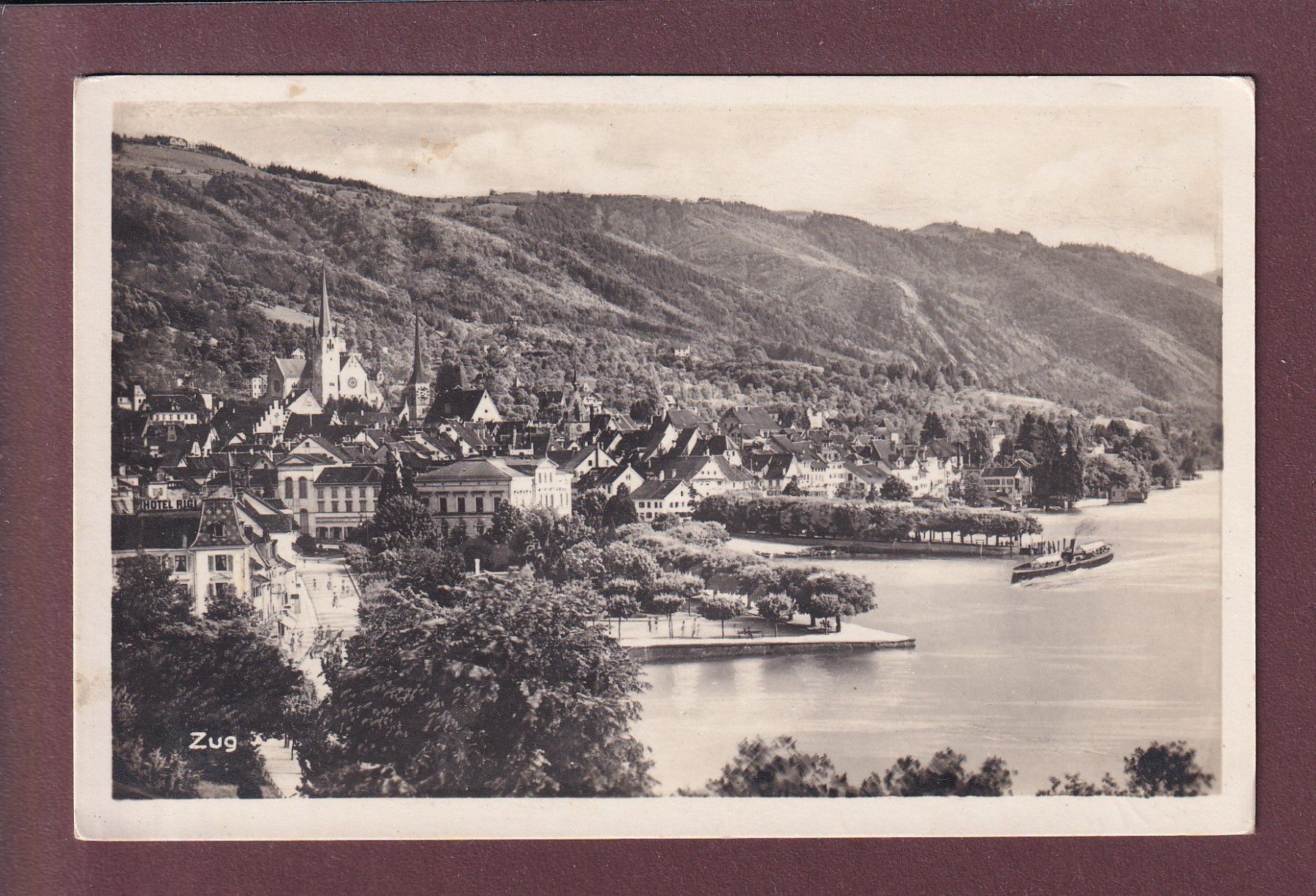 Cartes postales: ZUG - 1926 – D'occasion à Pully par nicecards