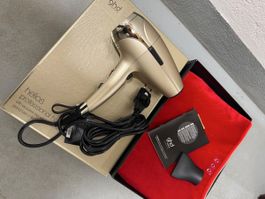 GHD Helios Professional Hair Dryer Gold, boxed, like new