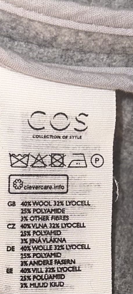 Cos Cappotti: COS MANTEL GR. 34 neuwertig – Usato da Unteraegeri venduto da MH203 8