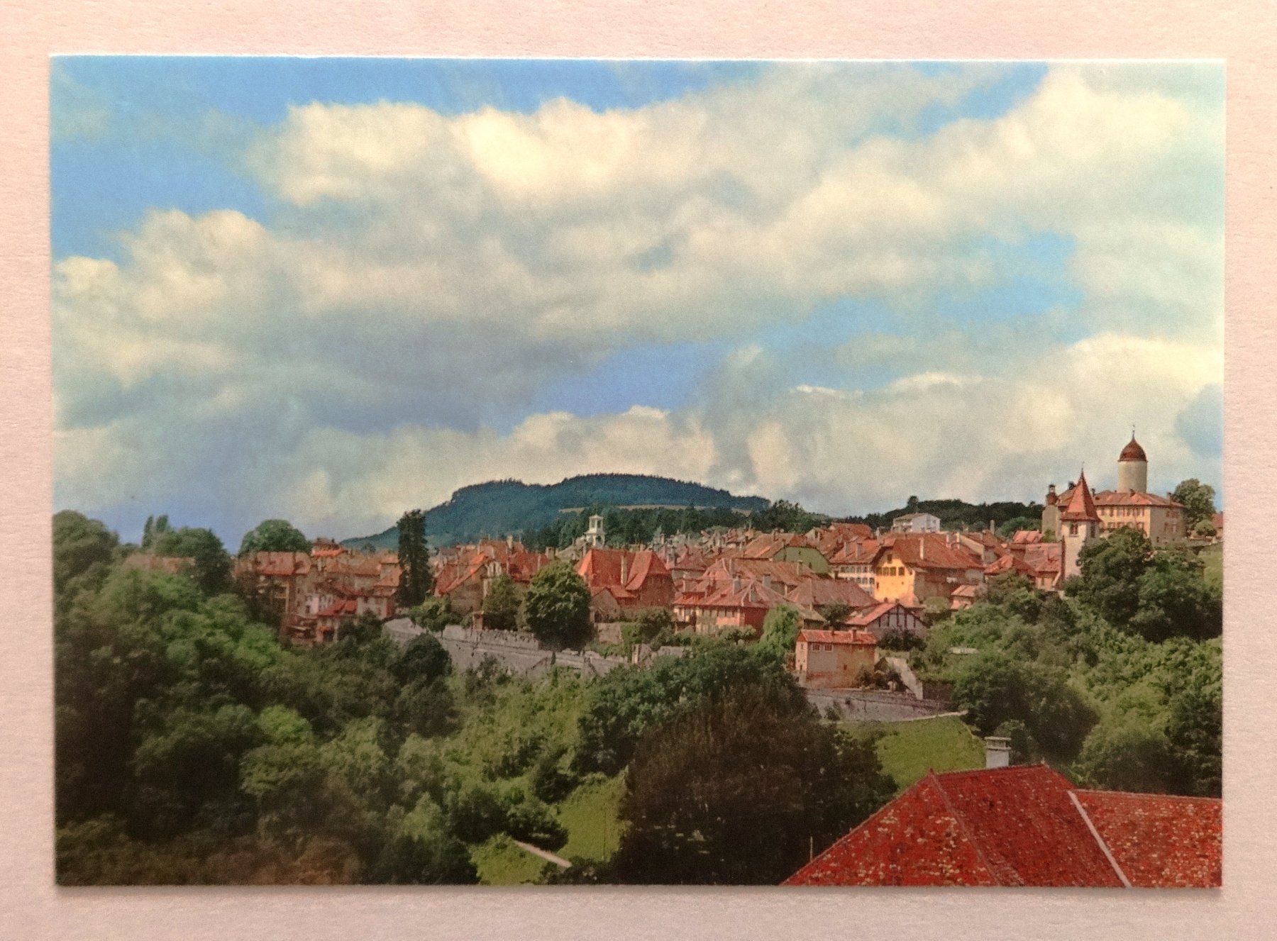 Ansichtskarten: Aubonne - Vue générale – Gebraucht aus Fétigny von Billy2miny