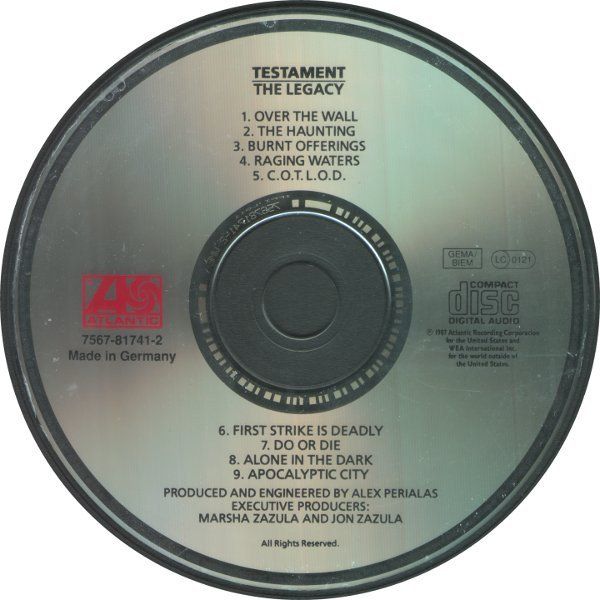 CDs: Testament  – The Legacy – Gebraucht aus Gingins von Demonseed 1