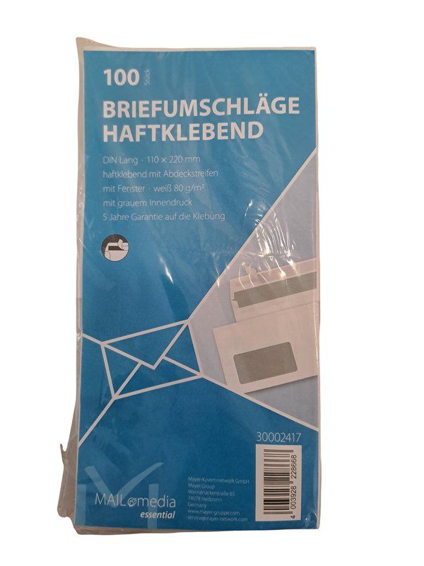 Buste & buste per spedizione: MAILMEDIA 100 Stk. Briefumschläge, selbstklebend – Nuovo (secondo la descrizione) da Männedorf venduto da Restwert_Maennedorf