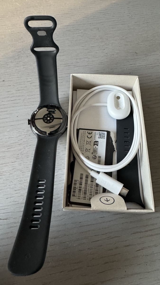 Google Smartwatch: Google Pixel 4 Watch schwarz, Wlan und eSim – Gebraucht aus Bellach von flocke43 2