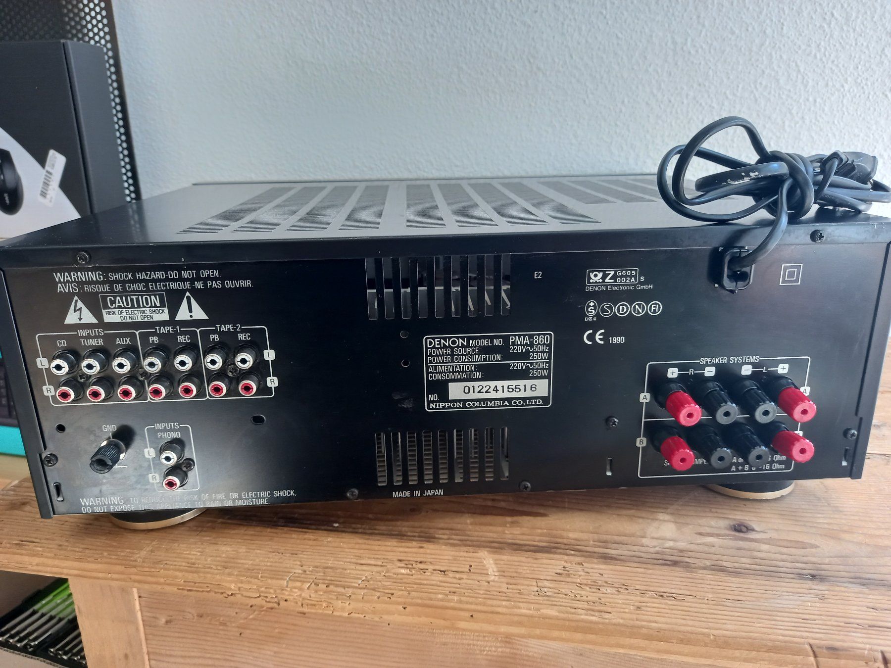 Denon Amplificateurs: Denon PMA-860 Verstärker – D'occasion à Prez-vers-Siviriez par Monija70 6
