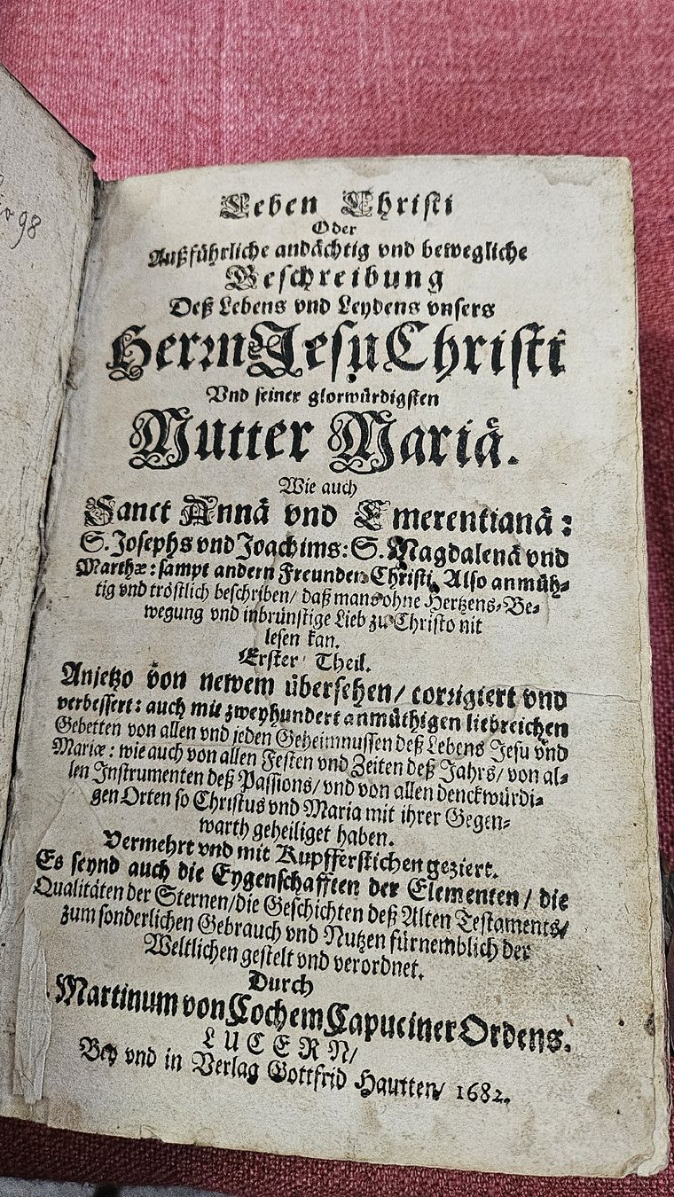 Libri: Leben Christi (1682) – Usato da Dietikon venduto da Buchantiqdietikon