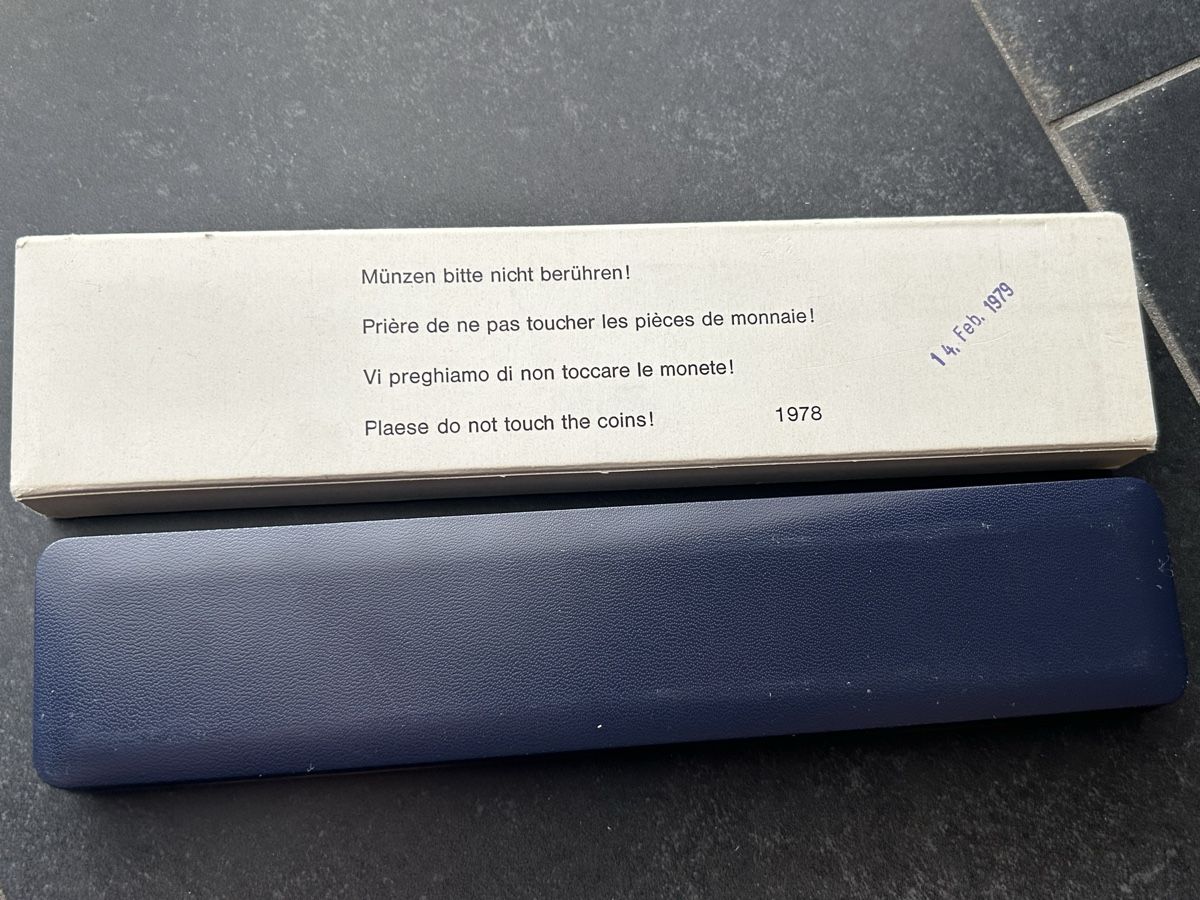 Tutti le monete: Highlight Münzsatz 1978 PP – Usato da Büttikon AG venduto da Rcook 4