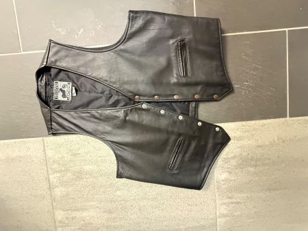 Lederweste California Creations Grösse 46 Adlermotiv