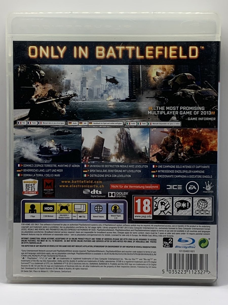 Sony Giochi: Battlefield 4 - PS3 Spiel – Usato da Ostermundigen venduto da RG-Collector 1