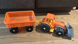 Spielzeug Traktor mit Anhänger gebraucht