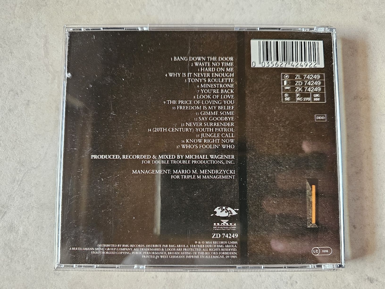 CD: Bonfire  -  Point Blank – Usato da Schneisingen venduto da backstore24 1