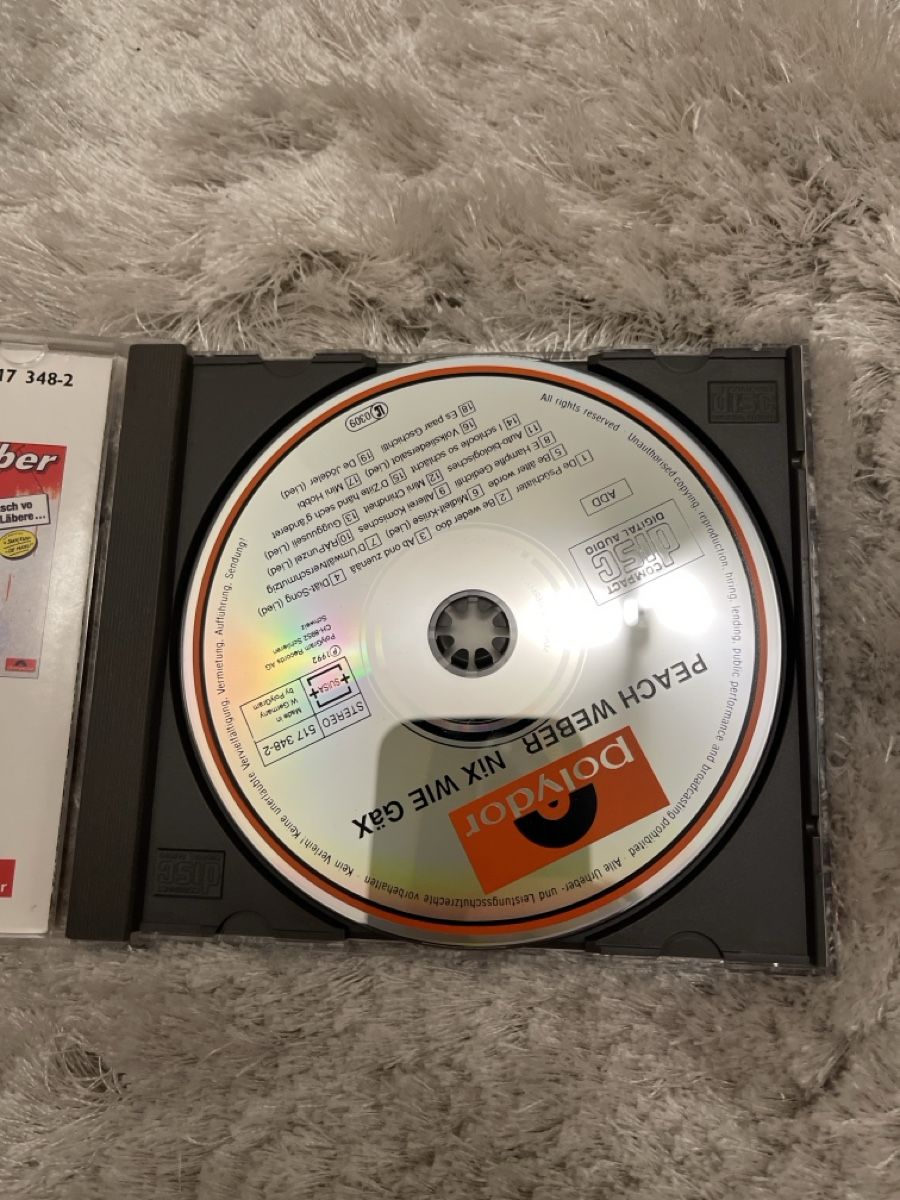 CDs: CD Peach Weber Nix wie Gäx  – Gebraucht aus Unterkulm von AnoliOccasion 1