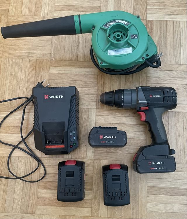 Powery Akku Für Würth Akkuschrauber BS18-A Power Master 3000mah Nimh Akku 3000 Mah 18 V S051n0j8