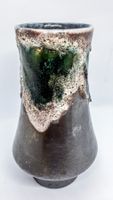WR 1232 Vase Fat Lava Email vintage Mid Century 50 60s 21 cm