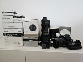 Nikon D850, 3 obiettivi e accessori