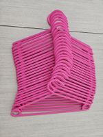 25 Kinderkleiderbügel Pink Kunststoff 