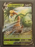 Alolan Exeggutor V Pokemon Karte 005/078 neu