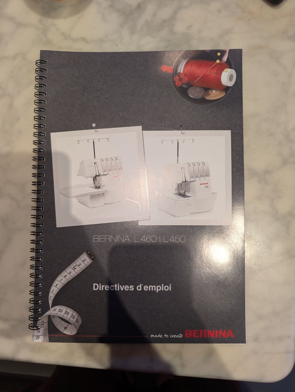 Libri: Directives d`emploi Bernina L460/L450 – Nuovo e nell'imballaggio originale da Besenbüren venduto da ram_z8pp
