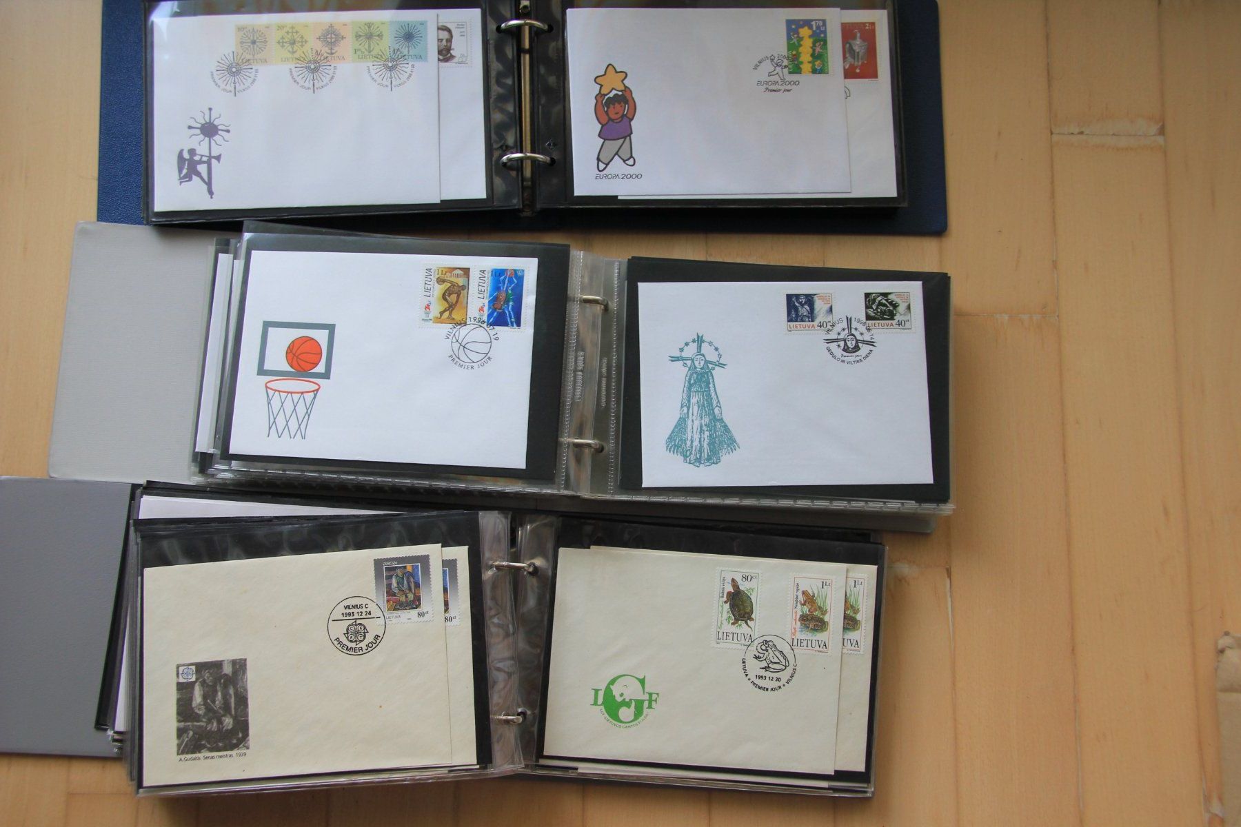 Tutti i francobolli: Littauen FDC Briefesammlung - selten – Usato da Schlieren venduto da Sternstunde2 4