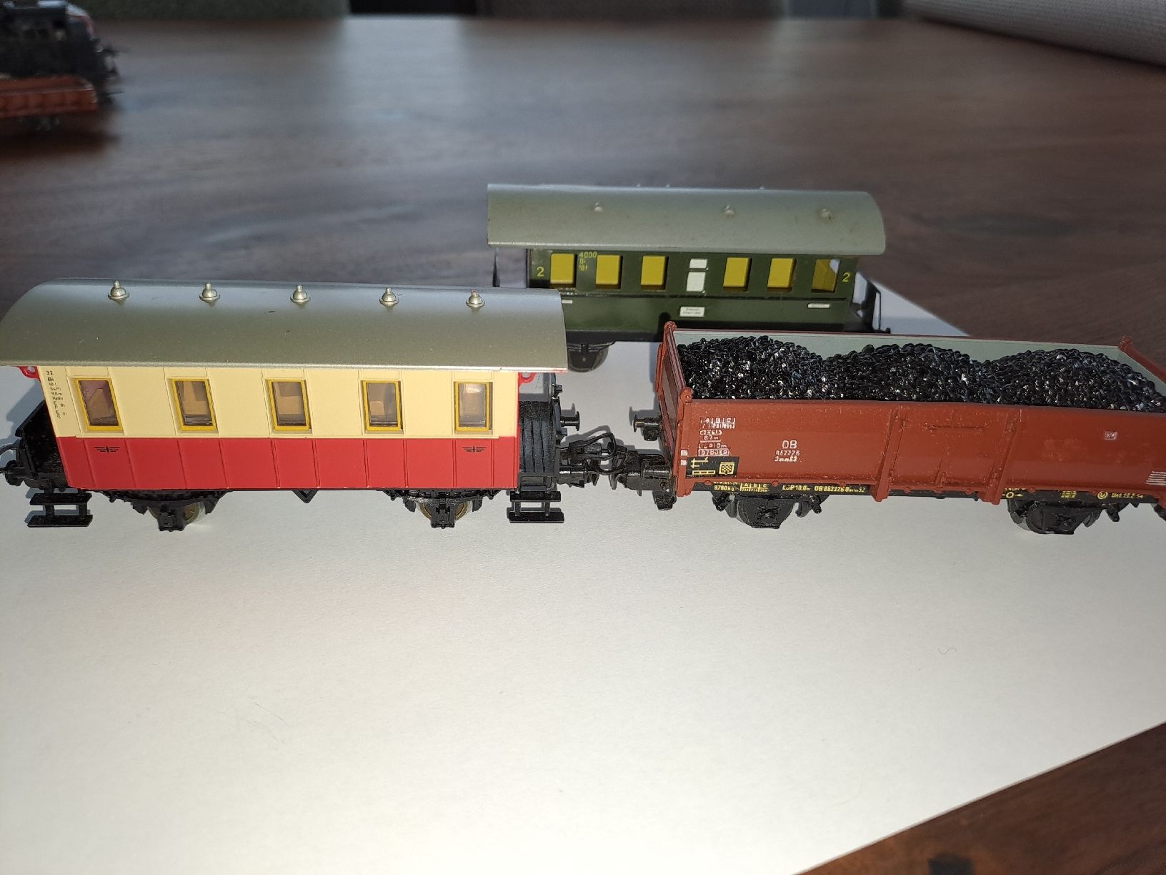 Märklin Modellini di ferrovie: 3 Wagen von Märklin – Usato da Umiken venduto da Rider56