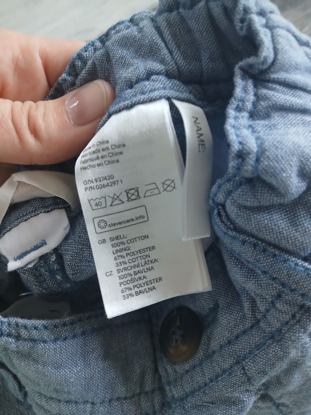 Pantaloni: 128 leichte Baumwolle Sommer Hose Junge – Usato da Sevelen venduto da boutiquenounou 1