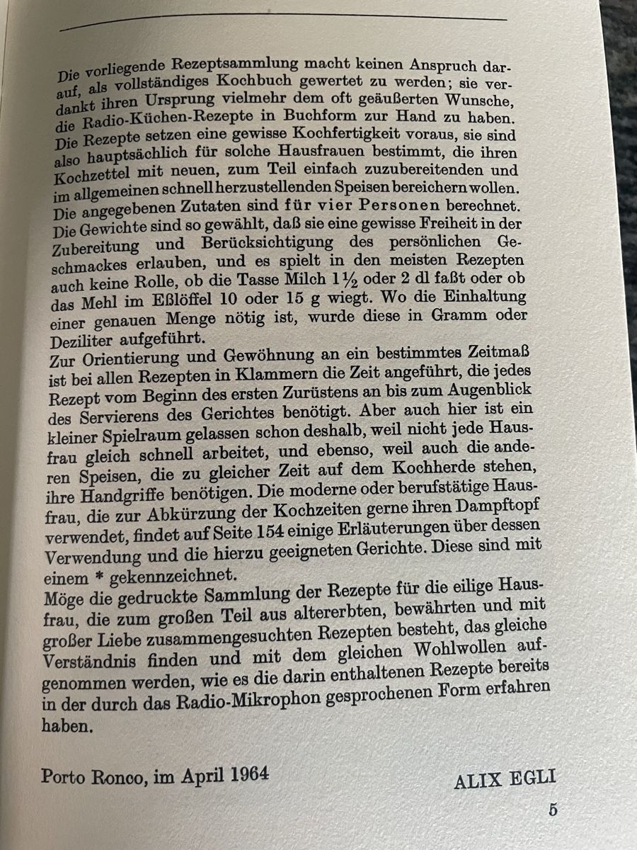 Libri: Alix Egli 350 erprobte Rezepte  – Nuovo (secondo la descrizione) da Wildensbuch venduto da Mangosteen7 4