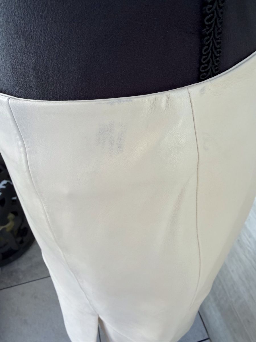 Massimo Dutti Gonne: Massimo Dutti Lederrock beige Grösse M – Usato da Orselina venduto da dachrose 2