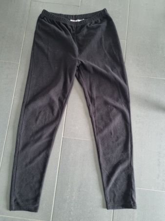 Gr. XXL (ca. Gr. 54) Flieshose schwarz